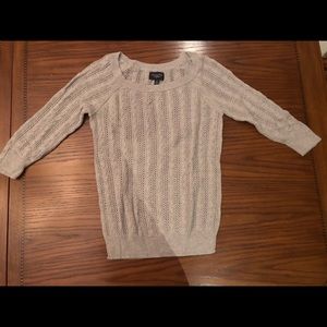 Gray American Eagle Knit Sweater